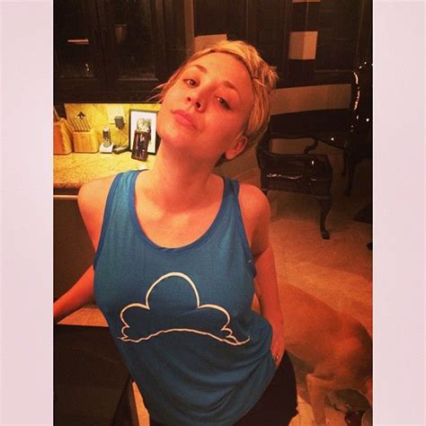 kaley cuoco hard nipples|Kaley Cuoco shocks followers with topless wellness photo